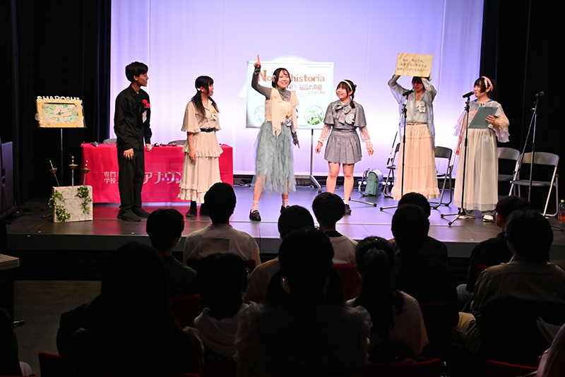 声優科「キャラクターゼミ（倉田ゼミ）」の発表会でアニラジ番組を披露！