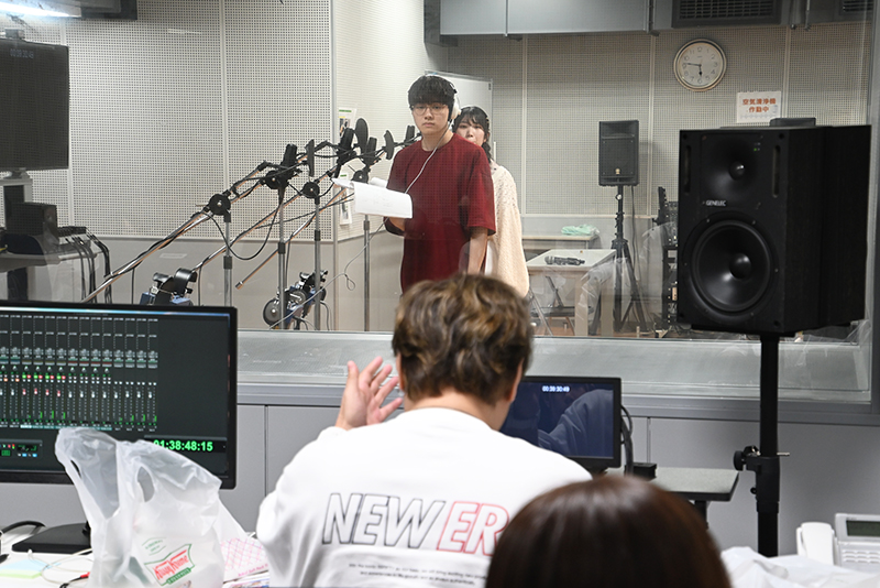 本校卒業生声優・加瀬康之さんが直々に指導！オーディション選抜メンバーによる「加瀬ゼミ」