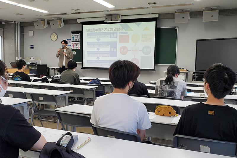 東放学園専門学校で「就活おさらい講座」を実施しました！
