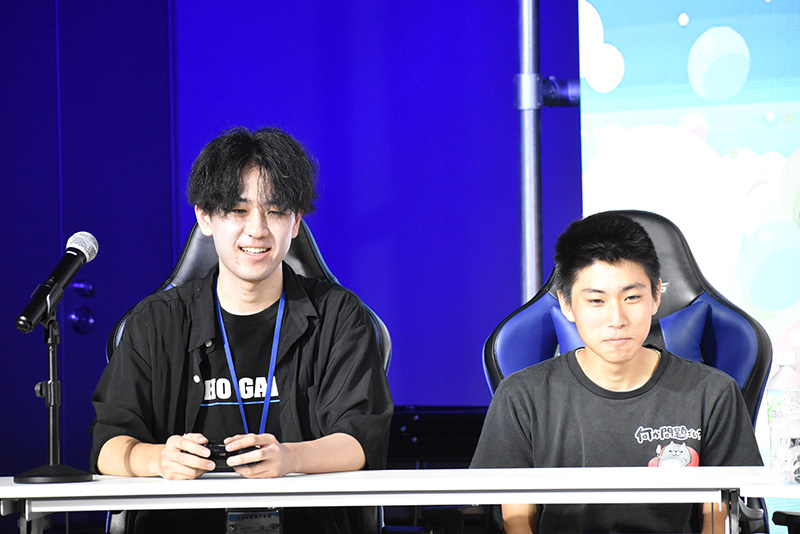 プレイヤーも学生たち。初心者経験者関係なく、大いに盛り上がりました!