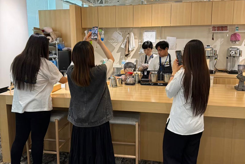 音響芸術科の学生が第4回「CHALLENGE COFFEE BARISTA」の広報活動をサポート！