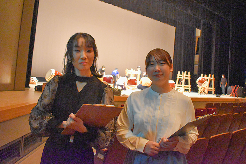 川崎市総合福祉センター(エポックなかはら)にて開催された『第13回 和太鼓蓮うてなチャリティ演奏会2024』でアナウンス科の学生がMCと影アナウンスを担当!