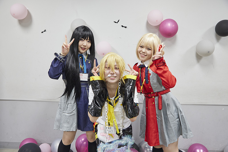 コスプレをする学生もたくさん!