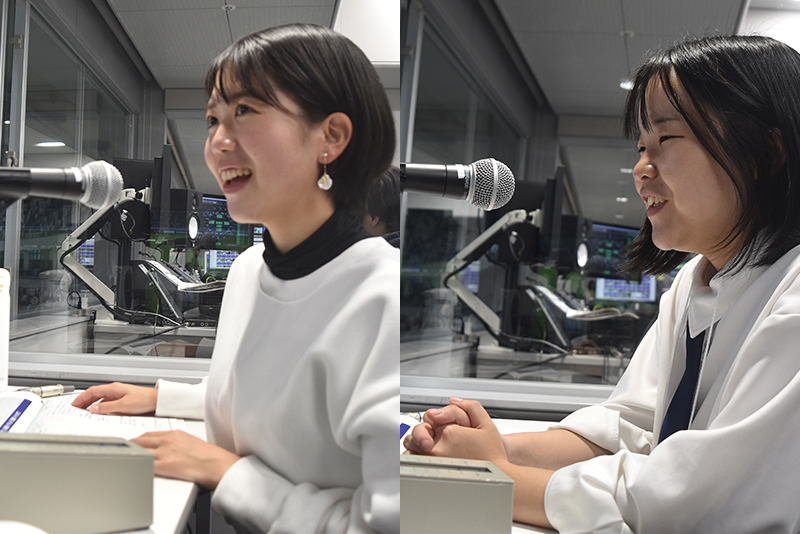 アナウンス開始