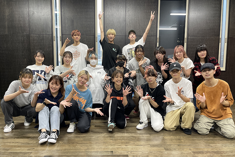 レッスン終了後、tonさんとの集合写真!