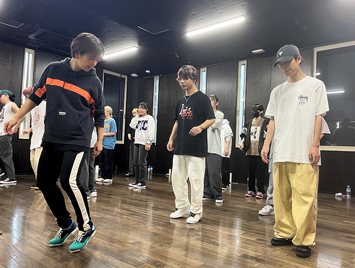 tonさんの指導にも熱が入ります