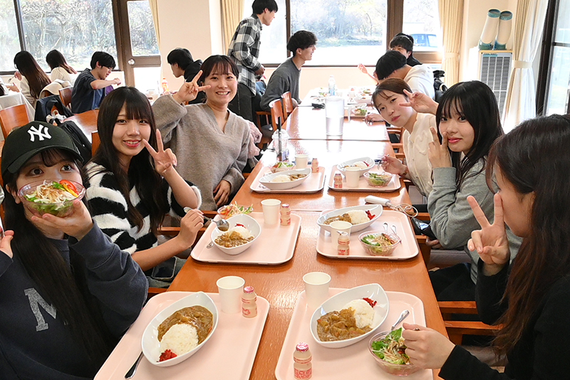 合宿をとおしてクラスメイトとの仲も深まりました