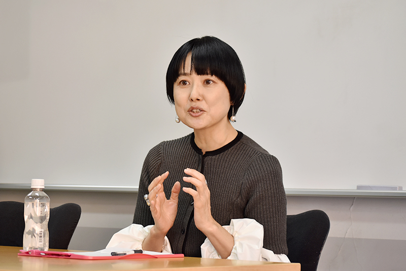 長く仕事を続けられるための取り組み方について話されました