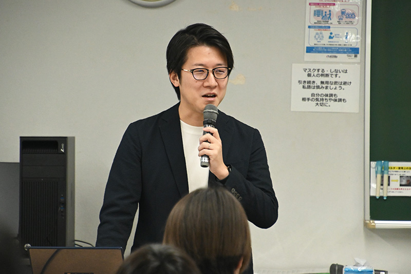 (株)TBSスパークルの橋本直樹さん(05年度卒)は、放送芸術科の卒業生!