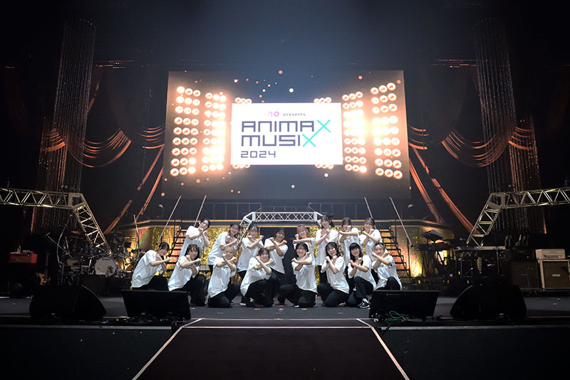 『ANIMAX MUSIX 2024 FALL』にて在校生がダンサー出演しました！