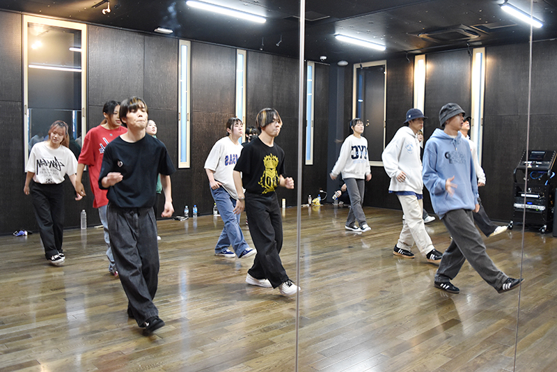 素早い足さばきに頑張ってついていきました