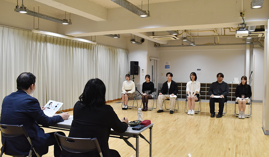 81プロデュースによる学内オーディションを開催!