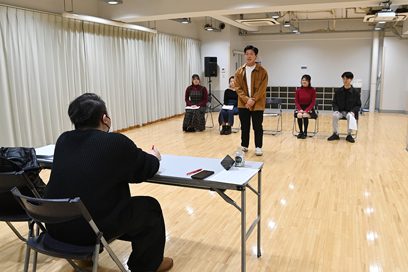 ケンユウオフィスによる学内オーディションを開催!