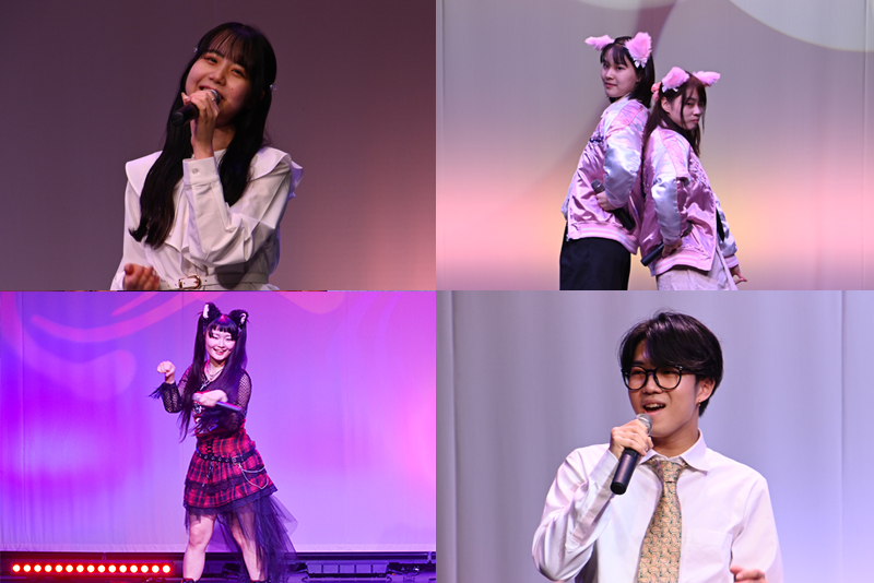 dreaming cats、東放レボリューションによる歌唱ライブも行いました!