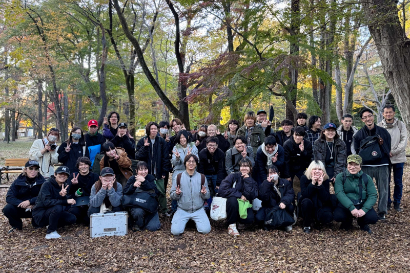 井の頭公園で行った撮影にて。