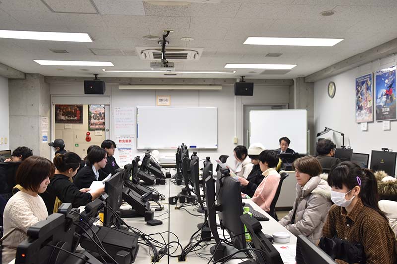 (株)手塚プロダクションのアニメーター・瀬谷新二さんによるデジタル作画講座を実施!