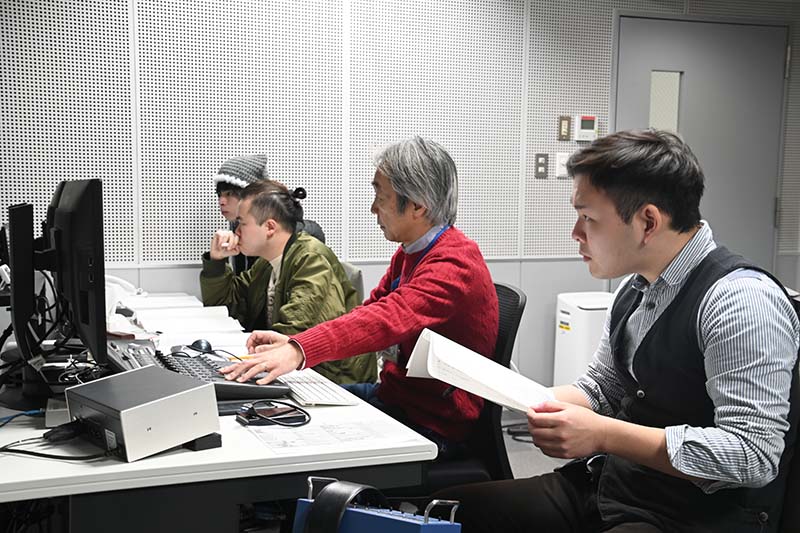 音響は東放学園専門学校の放送音響科が担当します