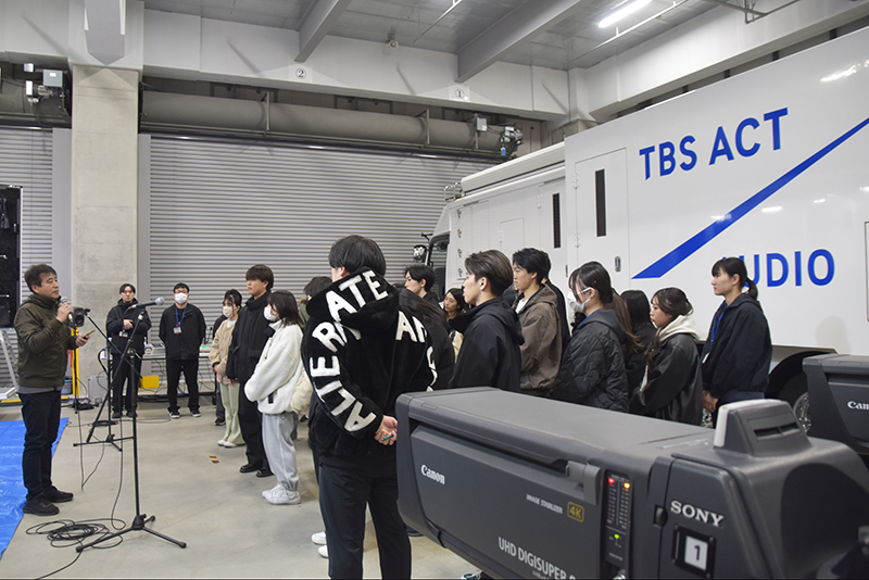 (株)TBSアクトの中継車見学にうかがいました!