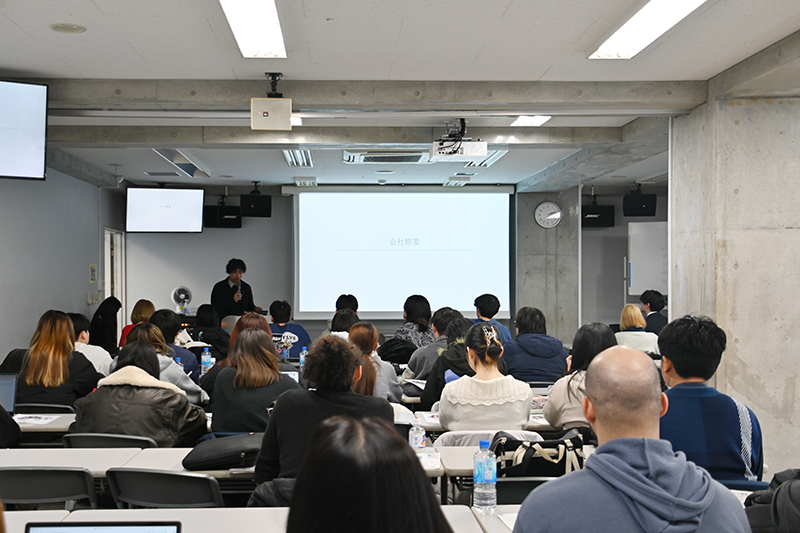 東放学園映画アニメCG専門学校にて「1年生のための業界企業説明会」を開催しました!