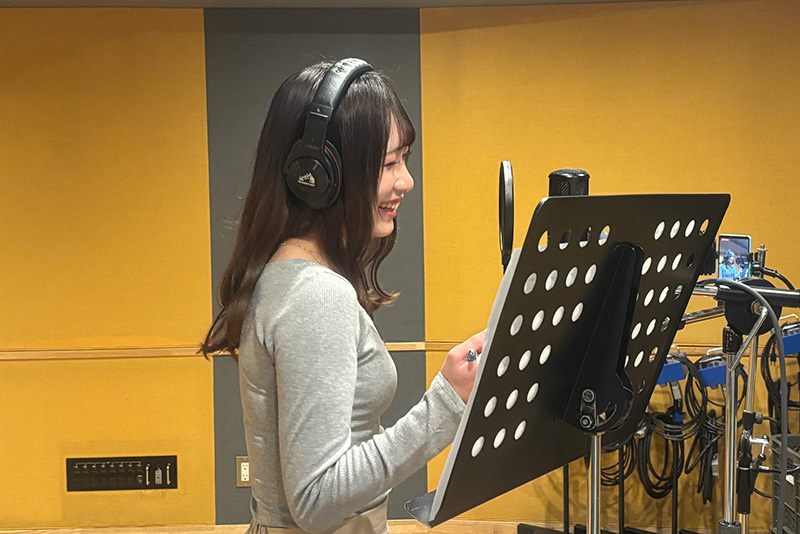 声優科と配信クリエイター科がヴォーカルを担当