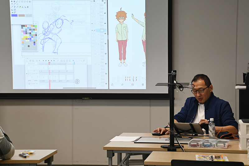 キャラクターの動きに感情を加わっていきました!