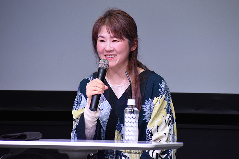 『3年Z組銀八先生』志村妙役のゆきのさつきさんが来校！