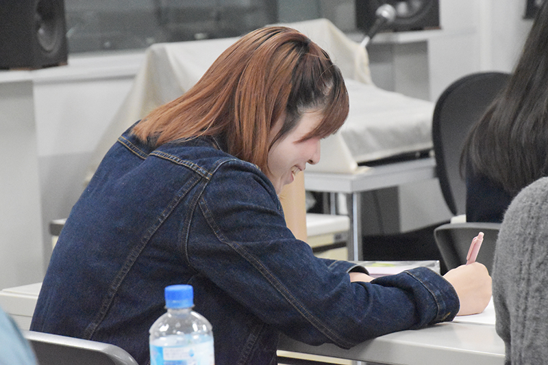 阪井さんからのアドバイスをしっかりメモ!