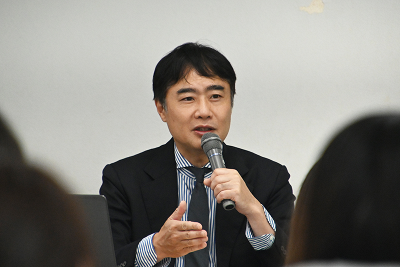 『半沢直樹』など人気ドラマを手がけるプロデューサー・川嶋龍太郎さんが来校！