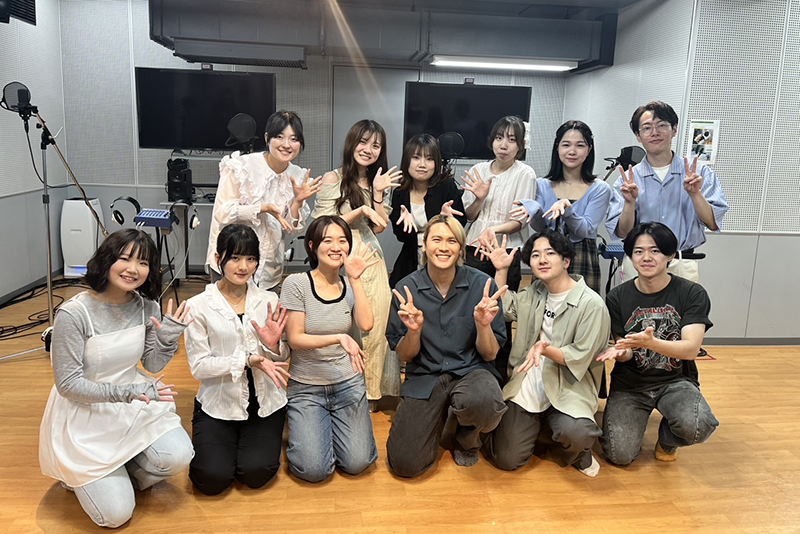 学生たちと記念撮影!石井さん、ありがとうございました!