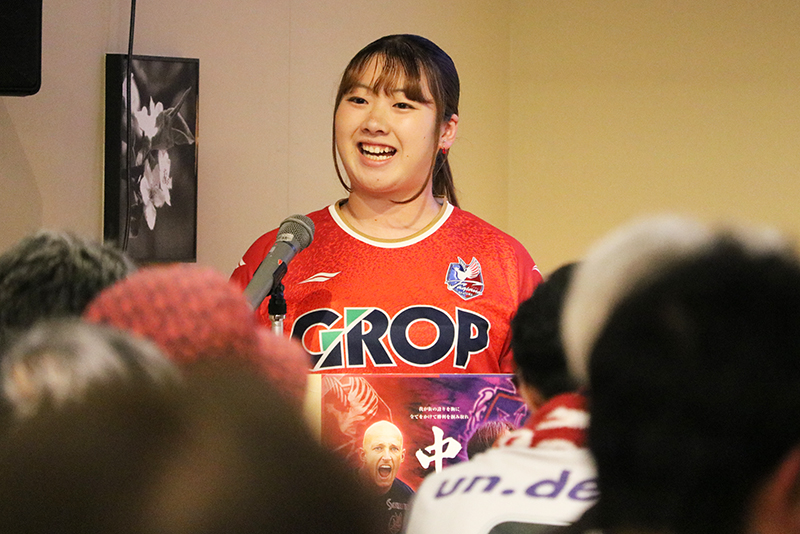 『ファジアーノ岡山VSサンフレッチェ広島』パブリックビューイング@とっとり・おかやま新橋館にて、MCを担当しました!