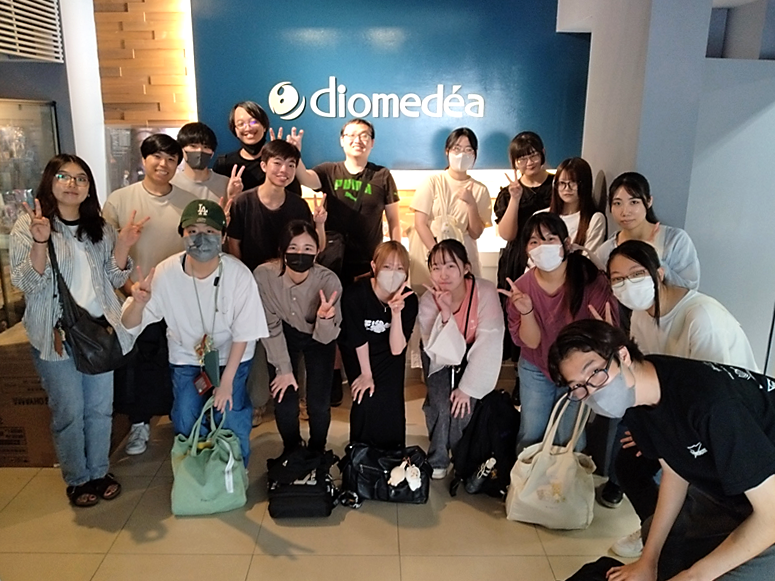 アニメ『鴨乃橋ロンの禁断推理』などを手がける(株)ディオメディアのスタジオ見学を実施!