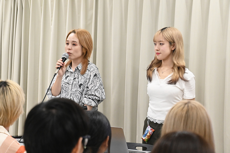 (株)エンターファンズより飛澤様と中島様にお越しいただき、““TikTokライブとライバー事務所の仕事”についてお話いただきました!