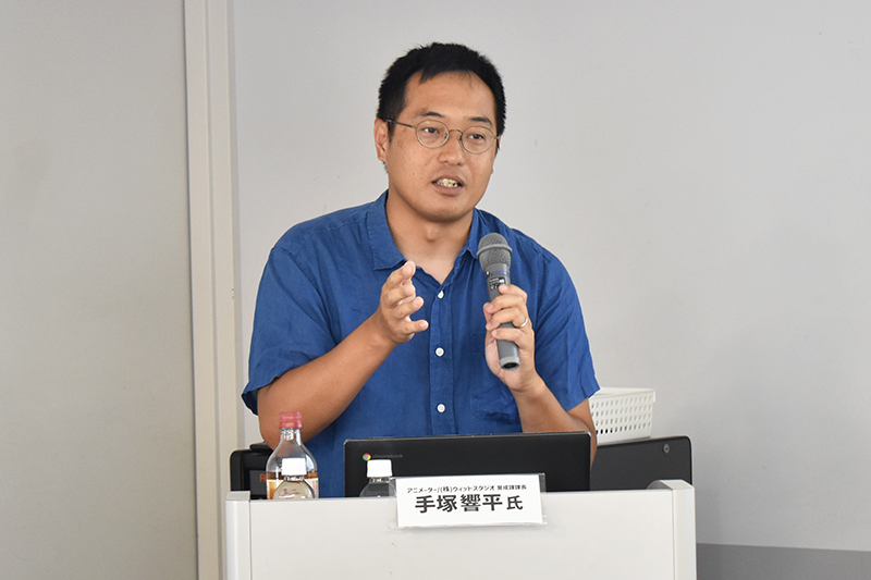 (株)ウィットスタジオのアニメーター・手塚響平さん