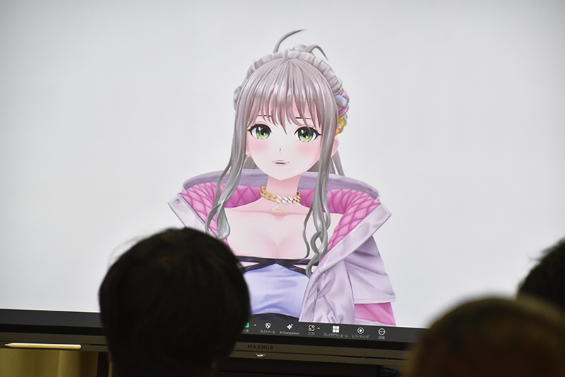 松永依織さんよりVSingerになったキッカケ、やりがいを感じた仕事、現在挑戦していることなど、さまざまなお話をしていただきました。