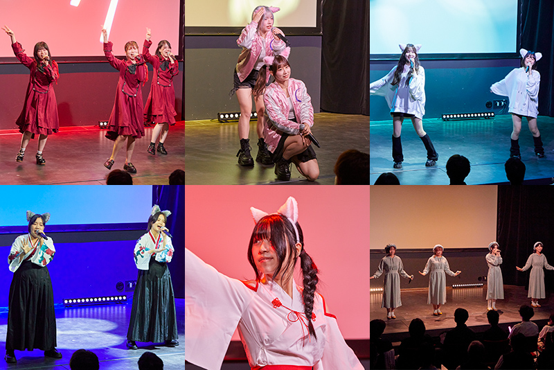 アナ学アイドル「dreaming cats&東放レボリューション」