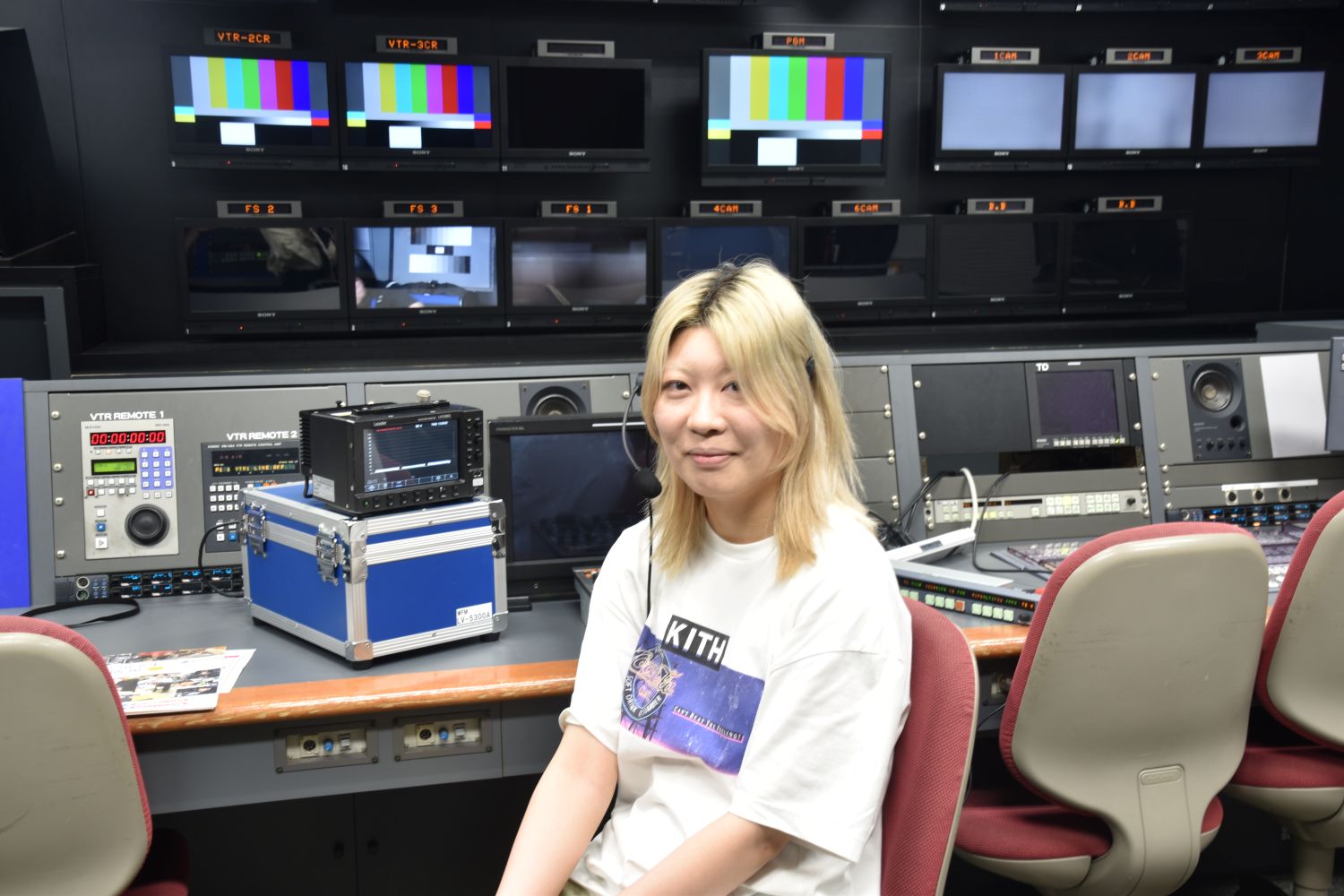 東放学園専門学校 放送芸術科 中国出身 ADとして内定!