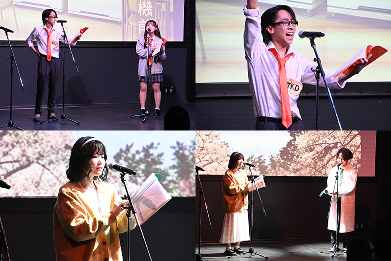 声優科「キャラクターゼミ（倉田ゼミ）」の発表会でアニラジ番組を披露！