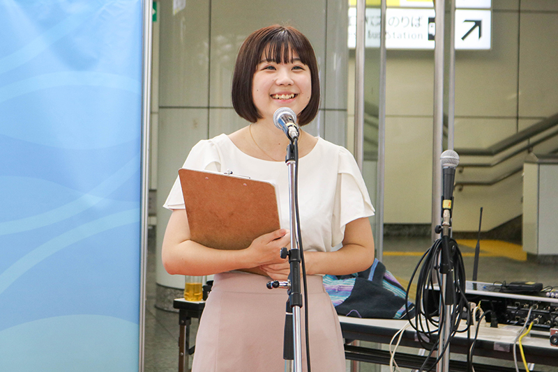 アナウンス科の学生が『第26回 建築ふれあいフェア』で司会を担当！