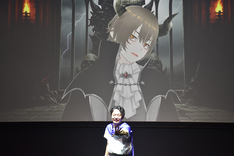 魔王が出現!在校生による“勇者”とイベント参加者による“見習い勇者”が協力し合って、魔王討伐をめざします!