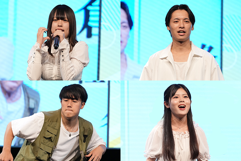 90秒の自己PRで審査員のみなさんにアピール!