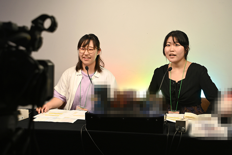 実況解説は東京アナウンス学院の学生が担当!