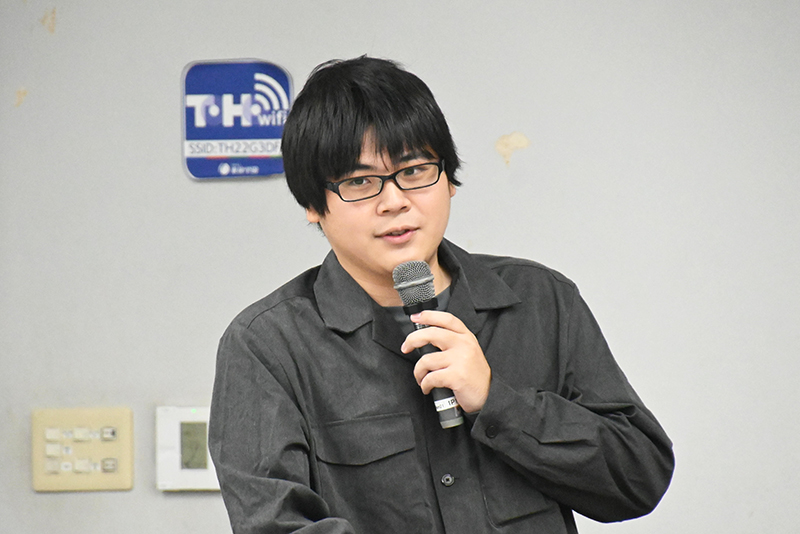 回線部の佐藤開斗さん