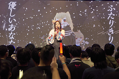 人気VSingerが多数出演のライブイベント『CONNECT V Fes』を在校生がサポート&出演しました!