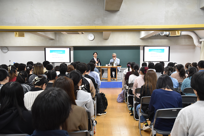 声優をめざす学生がやるべきことや自分との向き合い方など、さまざまなお話をしてくれました!