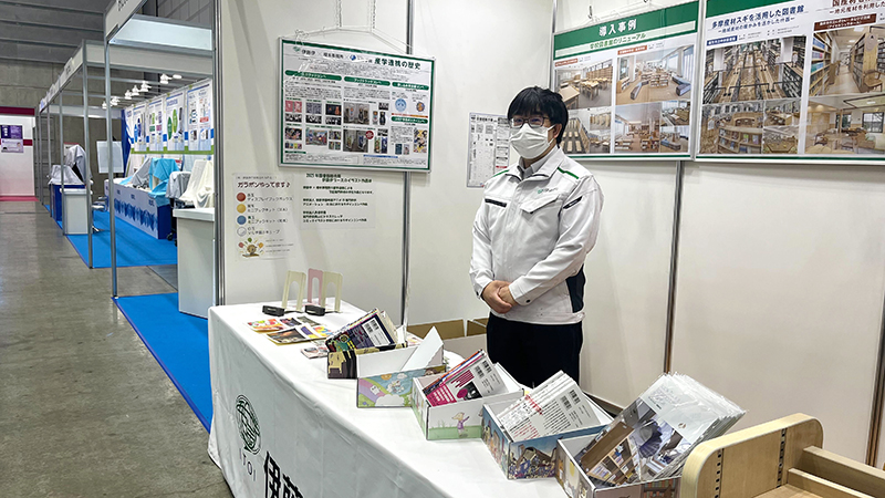 図書館界最大のコンベンション「図書館総合展」にて展示も！