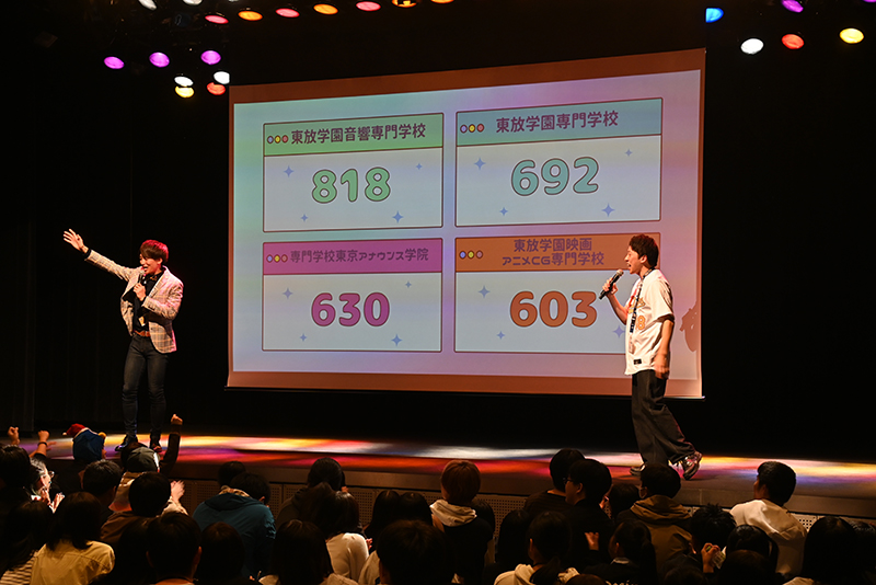 優勝は東放学園音響専門学校チーム