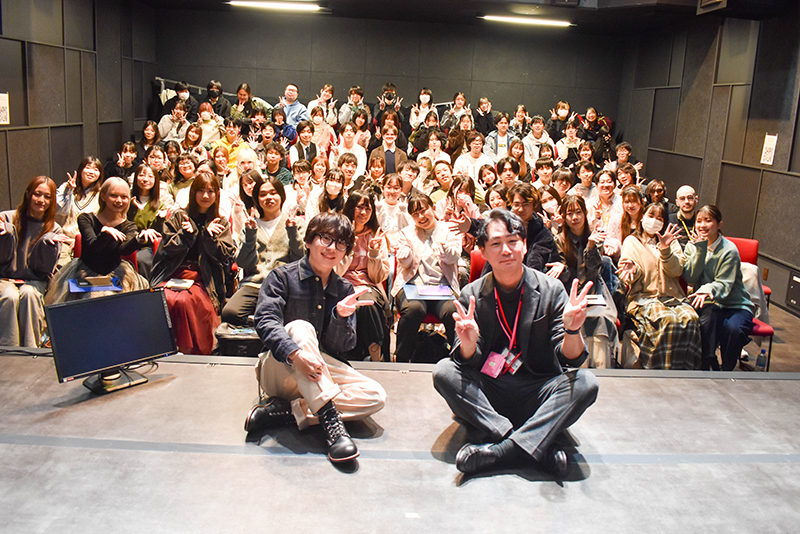 『かくりよの宿飯 弐』スペシャルイベント第1弾!サスケ役の井上雄貴さんが来校!