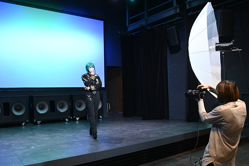 配信クリエイター科「コスプレ入門」でプロのカメラマンによる撮影会を開催しました!