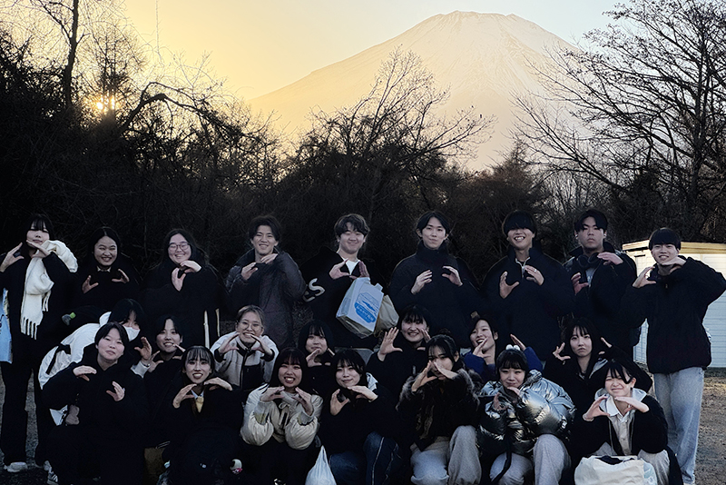 合宿をとおしてクラスメイトとの仲も深まりました!