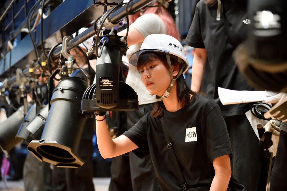 ホール実習の様子②